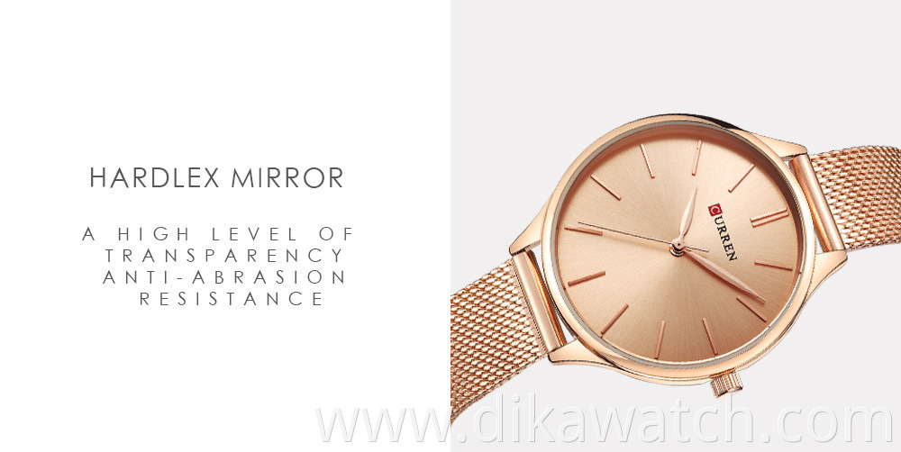 Curren 9024 High Quality New Design Ladies Gift Stylish Clock Watch Woman Fashion Quartz Female Wristwatches Relogio Feminino